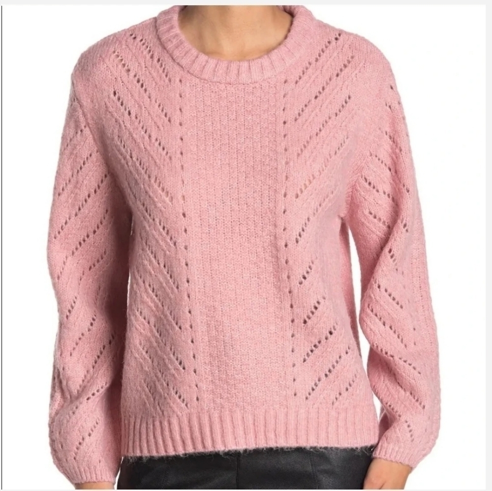 NEW Elodie Pink Mix Knit Sweater
